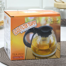 Чайник заварочный 0,75л коричневый 80720