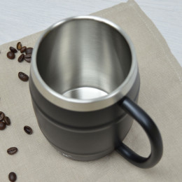 Кружка 450мл нержавеющая сталь WR-8354