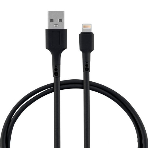 Шнур для зарядки Energy ET-30 USB/Lightning, черный