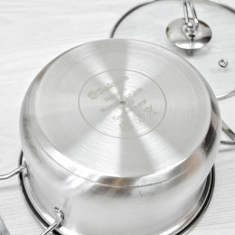 Кастрюля 1,8л нержавеющая сталь SA-P2016