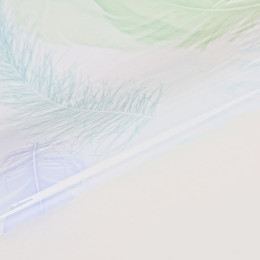 Клеенка 60см*20м прозрачная с печатью BZ1-101-60CM