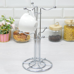 Подставка для кружек металлическая 16*32см VETTA АЕ-300