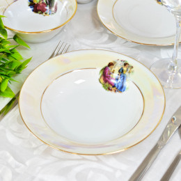 Столовый сервиз 37 предметов 2Т 12 персон форма Идиллия Мадонна