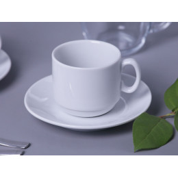 Кофейная пара 100мл форма Мокко Без деколи