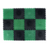 Коврик Gras 56х84 см, черно-зеленый Blabar