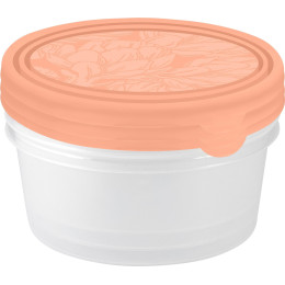 Набор контейнеров для продуктов HELSINKI Artichoke 3шт 0,5 л круглые персиковая карамель PT145312040