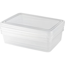 Набор контейнеров для заморозки PT Frozen 0,9л прямоуг 204х140х83мм 3шт PT204312999