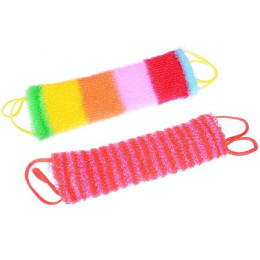 Мочалка банная с ручкой Эконом 43*13см