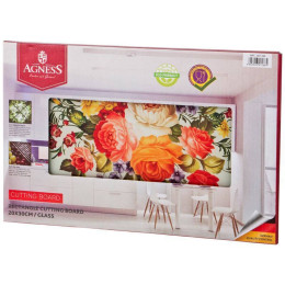 Доска разделочная "Роскошный сад" 20*30*0,4см 542166