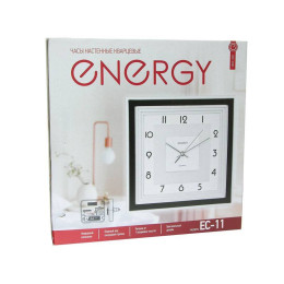 Часы настенные ENERGY ЕС-11 квадратные