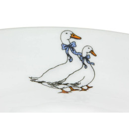 Блюдце 150мм форма 651 Гуси