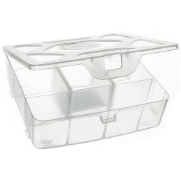 Коробка рыболовная Blocker Fisherman 5,5" прозрачный матовый