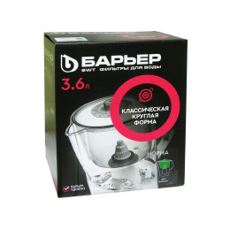 Барьер кувшин Норма малахит 3л