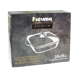 Жаровня 28*28см Premium mokko