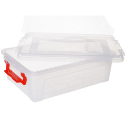 Контейнер для хранения 6,3л прямоугольный 360*235*115мм прозрачный