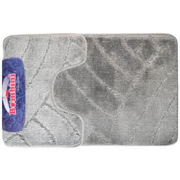 Коврик BOMBINI Classic One Color 50*80см 2шт серый 201825