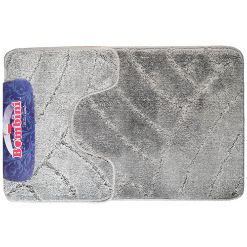 Коврик BOMBINI Classic One Color 50*80см 2шт серый 201825