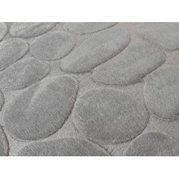 Коврик для ванной Камни 50*80см cерый