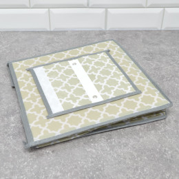 Полка для хранения вещей подвесная 3 отделения 30*30*60см "Сильвия"