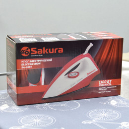 Утюг 1300Вт тефлон, сухая глажка SA-3051NR