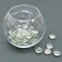 Камешки декоративные стеклянные 200г