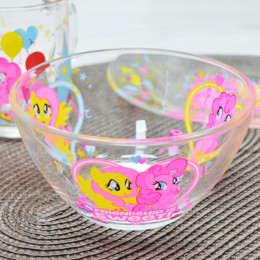 Набор детской посуды 3 предмета "My Little Pony"