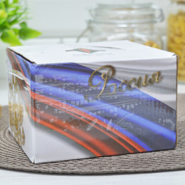 Кружка 360мл Герб России, с элементами золота