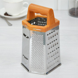 Терка 6-ти гранная 20см нержавеющая сталь Vetta под дерево