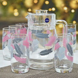 AMB TIRANA PINK Столовый сервиз 46 предметов 90869