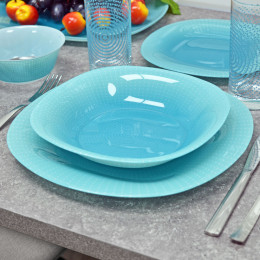 NEO CARINA POP ART TURQUOISE Столовый сервиз 46 предметов 72780