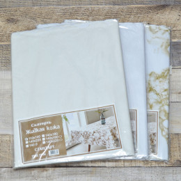 Скатерть 110*140см матовая "Жидкая кожа", в ассортименте