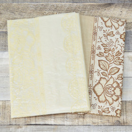 Скатерть 150*264см виниловая "LACE", в ассортименте