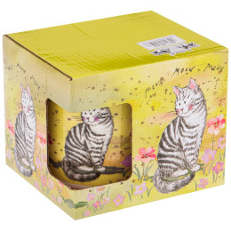 Кружка 360мл серия "Котомания" 260-543