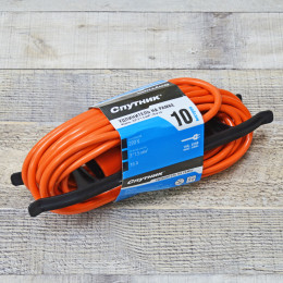 Удлинитель на рамке 10м УСР 3*1,5мм з/к Спутник