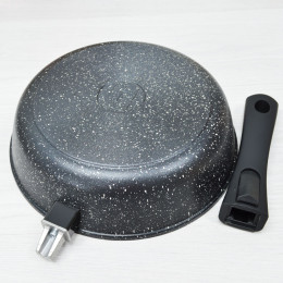 Сковорода 26см со съемной ручкой Гранит тм Традиция