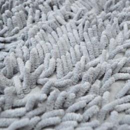 Коврик Макароны 50*80см темно-серый