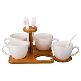 Чайный набор 12 предметов 200мл на подставке "Native"