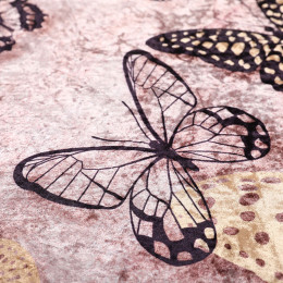 Коврик 0,6*15м основа полиэстер иск.войлок, верх-микрофибра с принтом шелкография, низ-рез.покр.