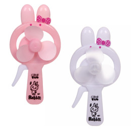 Игрушка вентилятор детский "Зайчишка" 16см микс