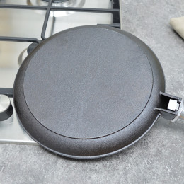 Блинница 24см чугунная со съемной ручкой тм Гардарика