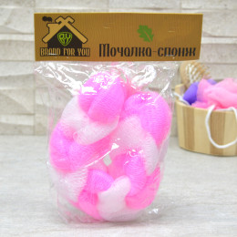 Мочалка-спонж Косичка