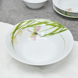 Столовый сервиз 37 предметов 2Т форма Голубка Стрекоза