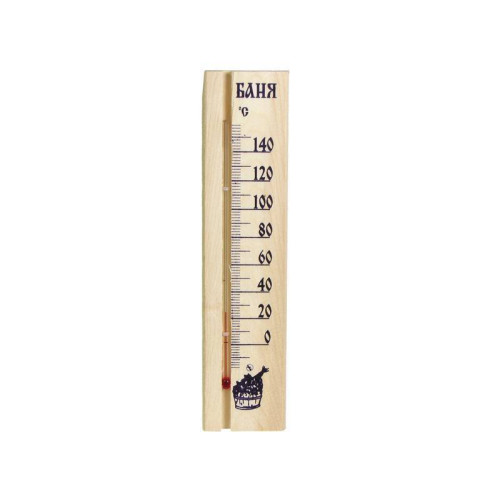 Термометр для бани и сауны большой в блистере