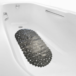Коврик для ванны "Лунный камень" 36х69 см цветграфитово-серый 7066-graphite-grey