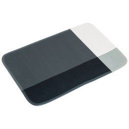 Коврик для ванной с принтом "Cubes", 40*60 см, цвет - серо-черный 102531
