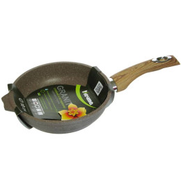 Сковорода 18см Гранит brown
