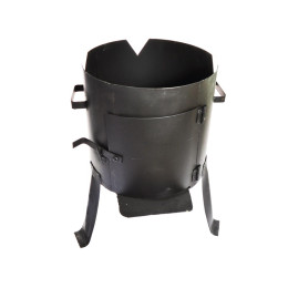 Печь для казана 8-10л с дверцей "Стандарт"