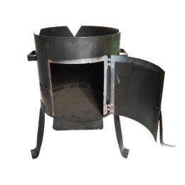 Печь для казана 8-10л с дверцей "Стандарт"