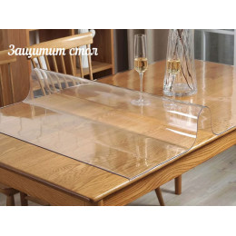 Клеенка прозрачная 0,8мм 80см*20м CRYSTAL