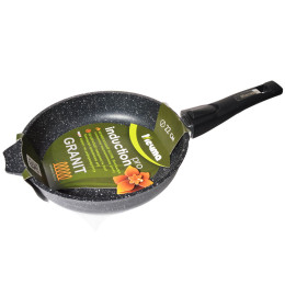 Сковорода 22см Гранит black Induction Pro со съемной ручкой